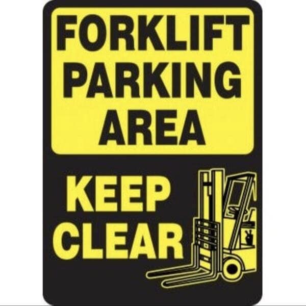 Accuform Safety Sign RECEIVING 10 in x 14 in MVHR574XL MVHR574XL - main